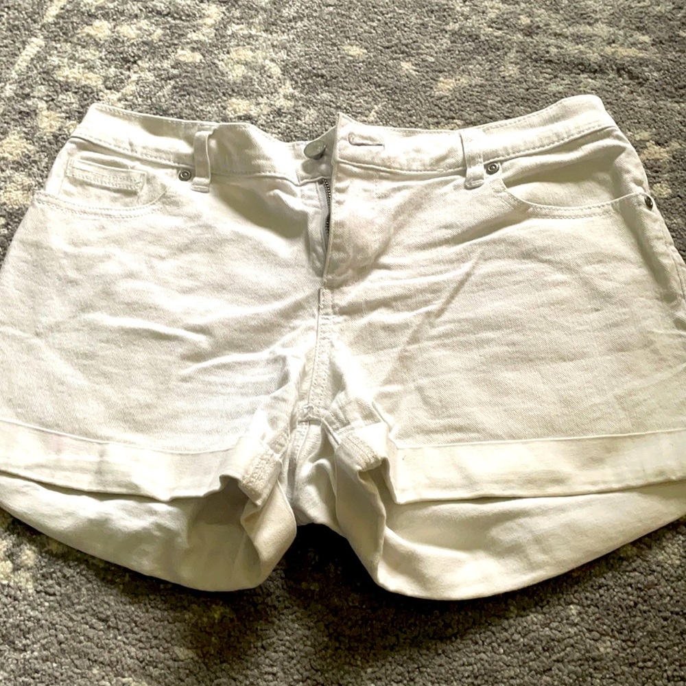 NY&Company White Shorts